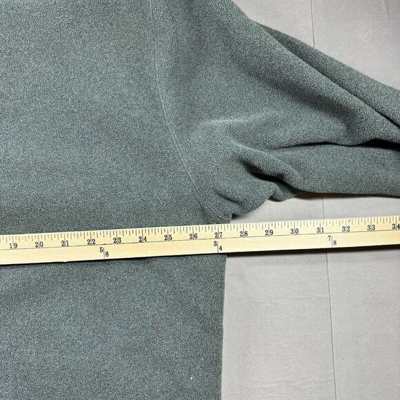 Curfew Full Zip Jacket Mens‎ XL Gray Fleece Nylon Pockets Mock Neck Outdoors Ski - Picture 12 of 12